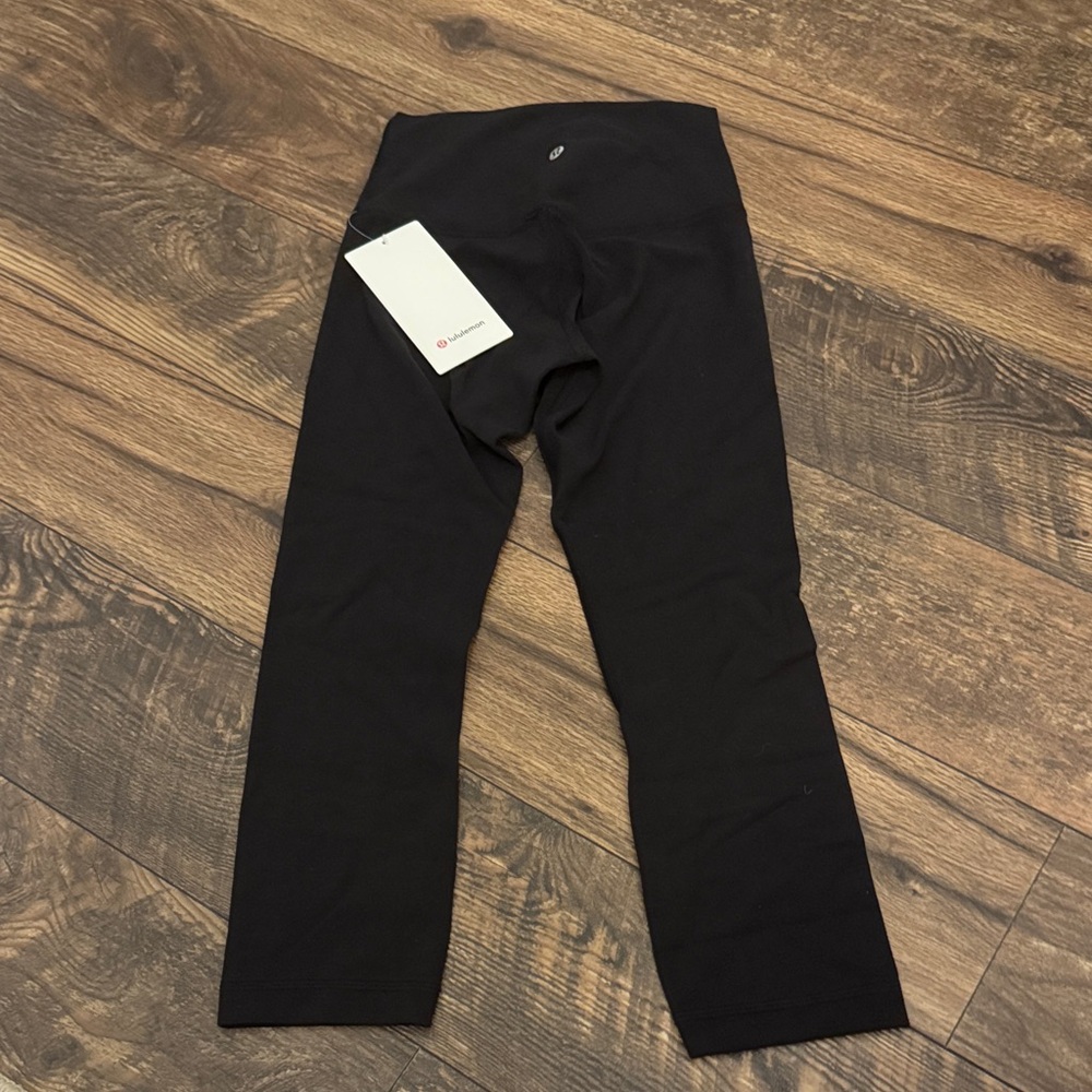 lululemon athletica Black Leggings cropped align